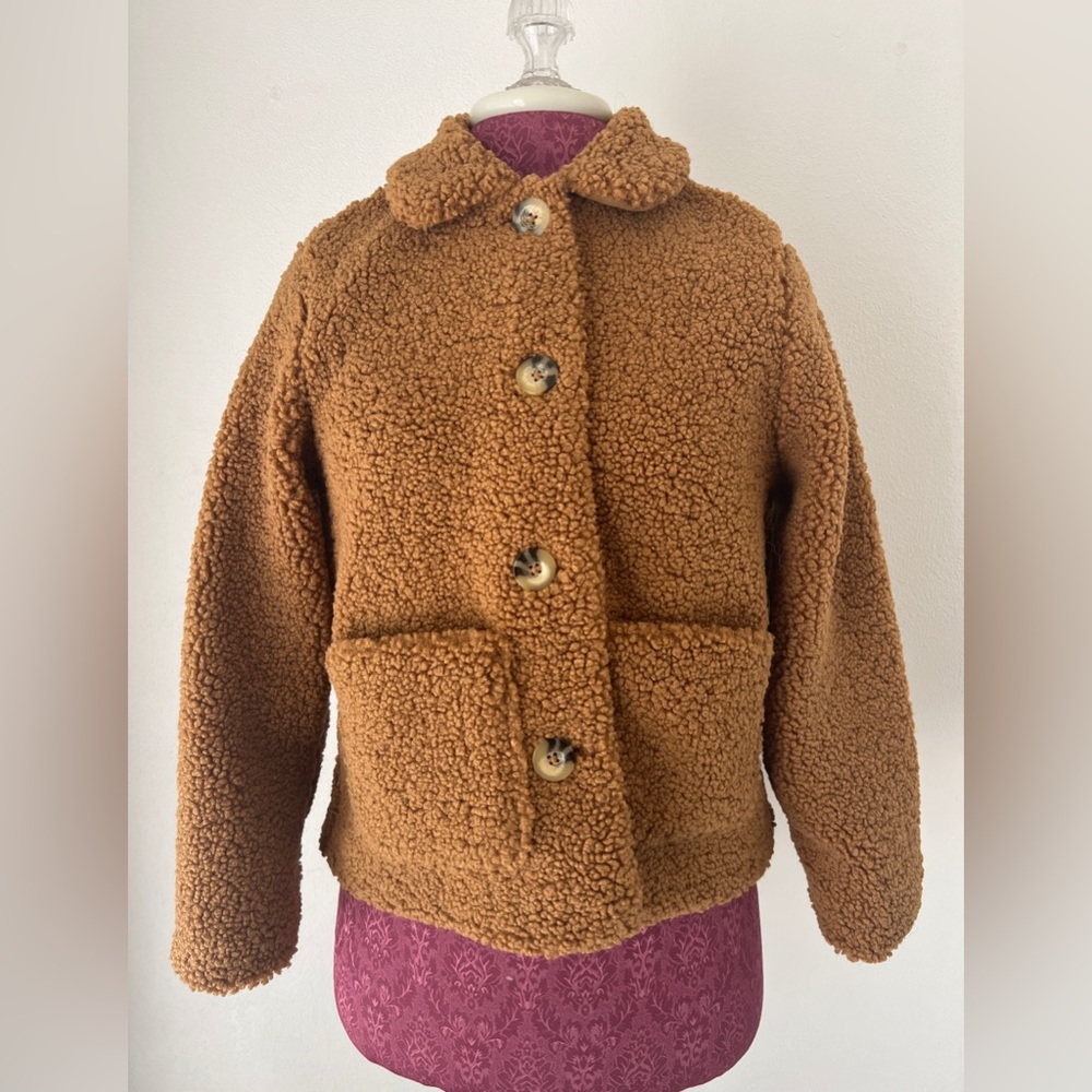 Girls Shearling Jacket.